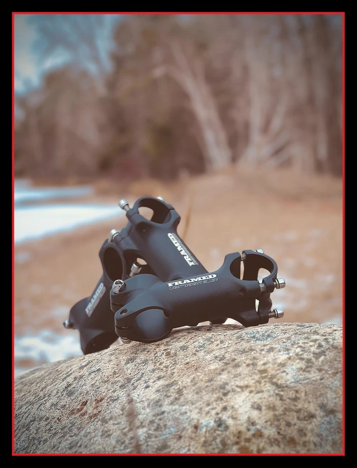 Lot of 3 Framed Alloy 1-1/8" x 80mm x 31.8mm 7 degrees Threadless Bike Stem  New - Image 3 of 4