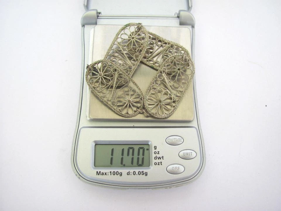 PULSERA PLATA FILIGRANA RUSA URSS VINTAGE Foto 4 de 4