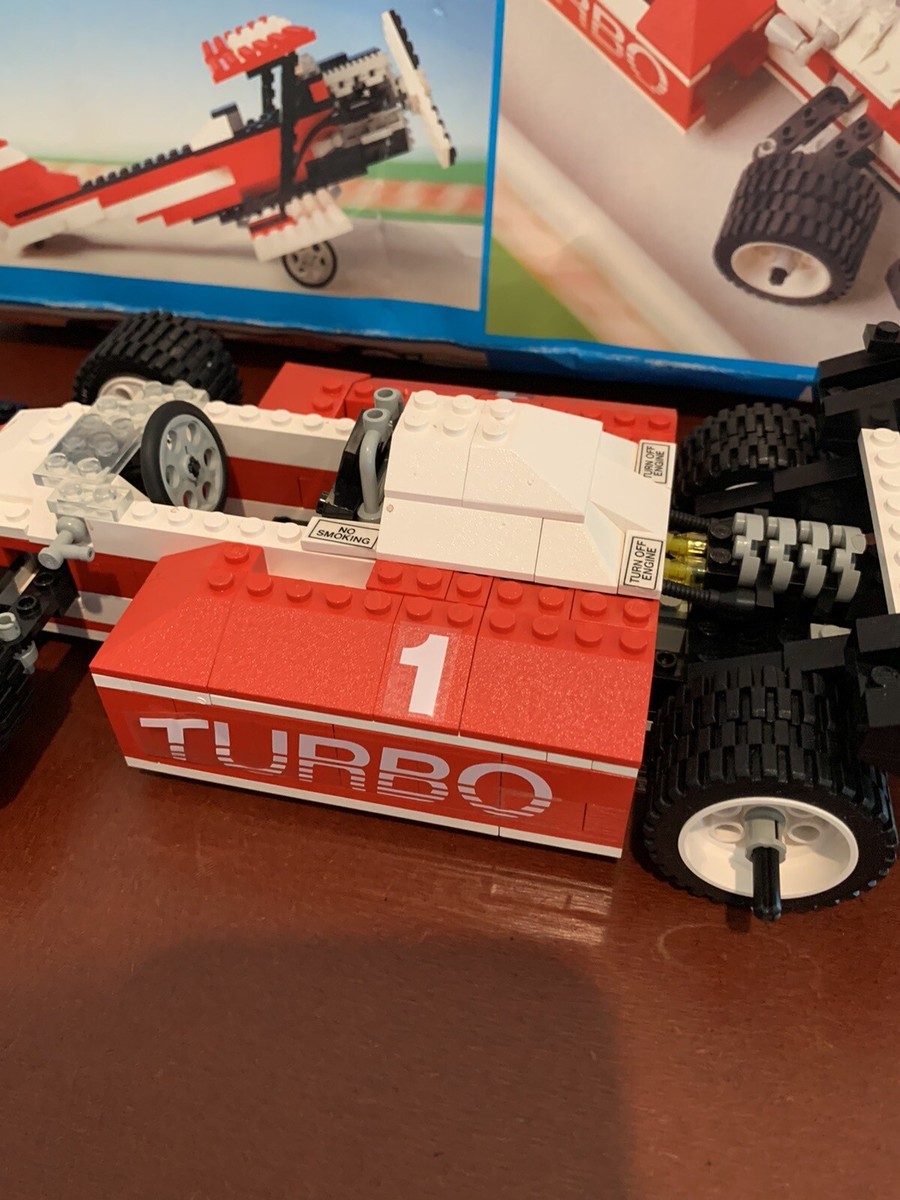 USED VINTAGE 1986 LEGO 5540 Model Team Formula 1 Racer Box Manual