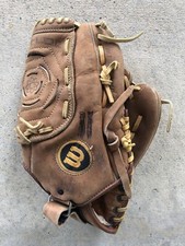 Vintage WILSON FOXFIRE BASEBALL GLOVE MITT Strataloc RHT A9844 Korea Cowhide