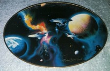 STAR TREK TO BOLDLY GO SPACE THE FINAL FRONTIER COLLECTOR PLATE RARE