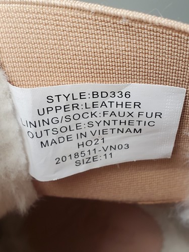 JCREW Faux-fur lined Chelsea clog boots in tan suede leather - Size 11 BEAUTIFUL - Picture 11 of 12