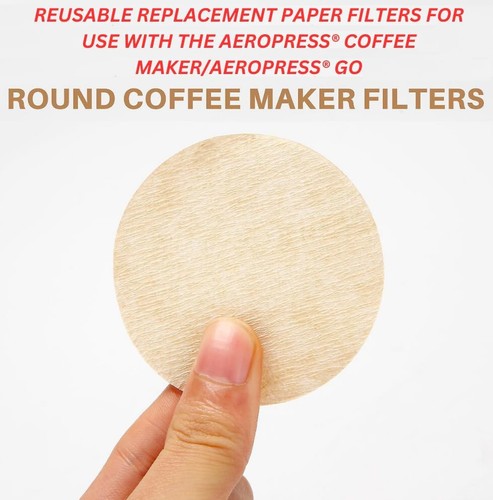 1400x Filters - Fits AeroPress Coffee Filter Papers - Non Bleached - No Chlorine - Picture 3 of 6
