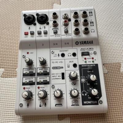 配信機器・PA機器・レコーディング機器 YAMAHA AG06,ZealSound ZM-1 ,NEEWER NW700 Yamaha AG06 Mixer ZealSound ZM-1 Neewer NW-700 Streaming