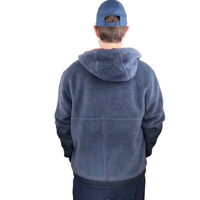 Patagonia Rhythm Wool Sherpa Retro-X Fleece Hoody Jacket Mens L