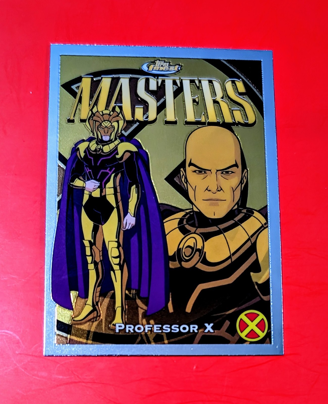 🔥2025 Topps Finest Marvel X-Men '97 Masters " Professor X" Rare