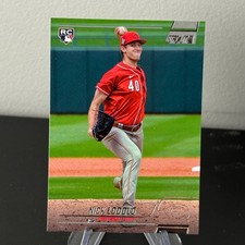 Nick Lodolo Reds 2022 Topps Stadium Club RC Rookie Card #51 MLB Card. rookie card picture