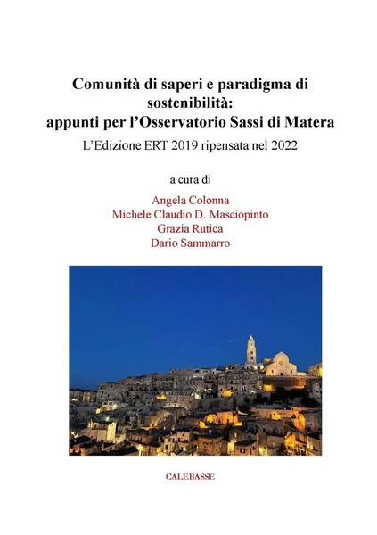 Angela Colonna (U. A.) | Comunità Di Saperi E Paradigma Di Sostenibilità | Buch-image