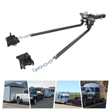 Weight Distribution Hitch Trailer Hitch 14000lbs Black Trailer Hitch Device