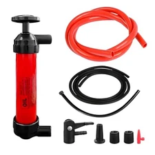 Siphon Pump for Gasoline Diesel Oil and Liquids Multi-Use Hand Pump Kit