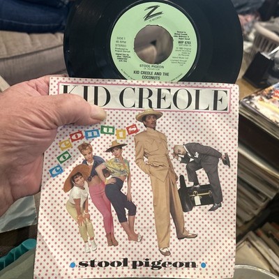 KID CREOLE & THE COCONUTS - Stool Pigeon 7  Vinyl Record VG