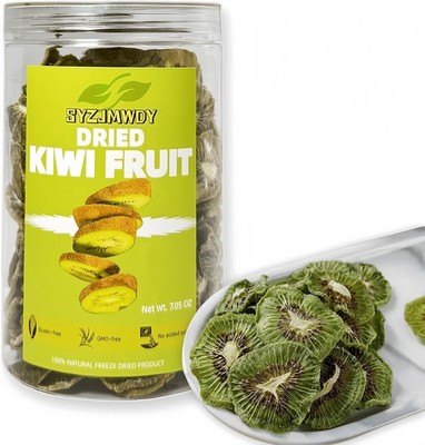 Dehydrated Dried Kiwi Slices - e Fruit Sna, No Added Sr, Delicious