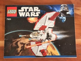 LEGO Star Wars T-6 Jedi Shuttle 98% Complete with Instructions, Shaak Ti Minifig