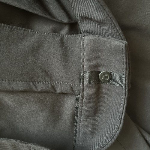 Pantalones Lululemon Hombres Talla 34x26 Negro Comisión Clásicos Warpstreme Informales Golf - Imagen 11 de 12