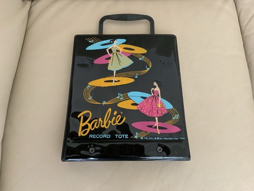 Vintage Mattel Barbie Doll Record Tote, Blank Index, Handles MINT Dated 1961 - Picture 17 of 17