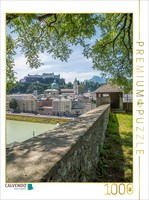 Calvendo Puzzle Salzburg View Of The Old Town With Its City Walls | 1000 Pieces,