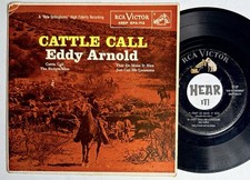 50s Hillbilly PS EP 45 EDDY ARNOLD Cattle Call /Just Call Me Lonesome 2 RCA mp3