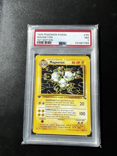 Magneton (1st Edition) graded PSA 7 for sale on eBay