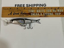 Headbanger Spitfire Topwater Floating Lure 4.5in Holo Silver TACKLE BOX FIND