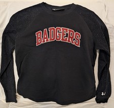 Wisconsin Badgers Woman s Under Armour Sweatshirt - Medium-NWT
