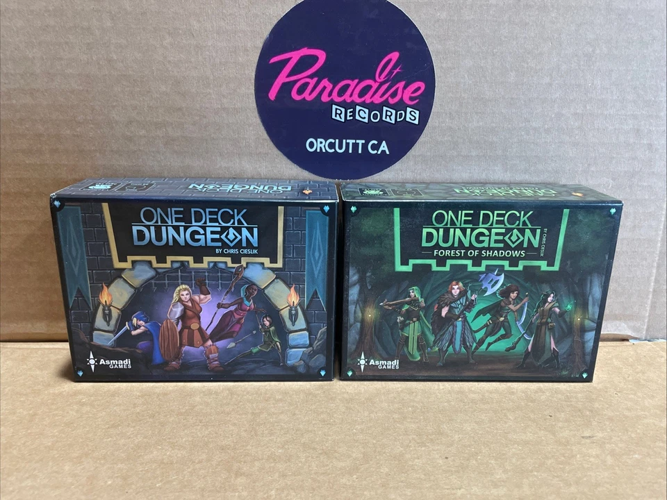 One Deck Dungeon Board Game + One Deck Dungeon Forest Of Shadows Asmadi Games - Image 2 of 4