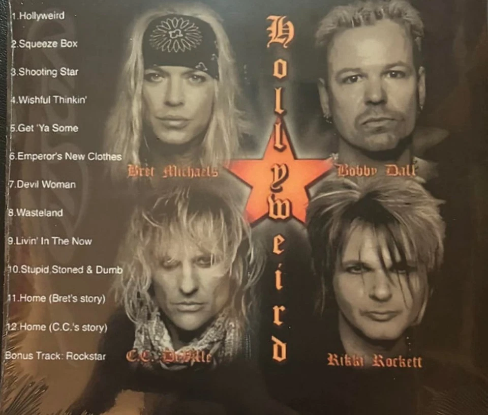 POISON - Hollyweird Awesome & Rare Coloured Import Vinyl LP New & Sealed - Image 3 of 3