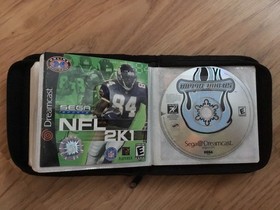 SEGA Dreamcast Console Bundle Lot 16 Games 4 Controllers VMU Carrying Case Works