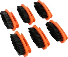 GreatNeck 19025 Nail Brush, 6 Pack Nail and Hand Scrub Brush Set, Stiff Bristles