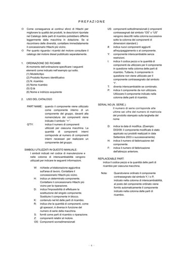 Hitachi ZW40 Rotary Snow Removal Wheel Loader Parts Catalog Manual SN 000817-up - Picture 9 of 10