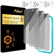 Ailun 3Pack for iPhone 17 Pro Privacy Screen Protector 6.3 inch  6.3inch