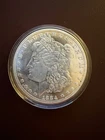 1884-O Morgan Silver Dollar US $1 Coin 90% Silver Key Date Cleaned Nice Luster