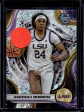 2024-25 Bowman's Best University Aneesah Morrow Shimmer Refractor #7 Tigers