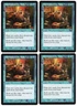 Careful Study x4 4x 2001 Odyssey PLAYSET Blue Common Sorcery MTG NM AZ1