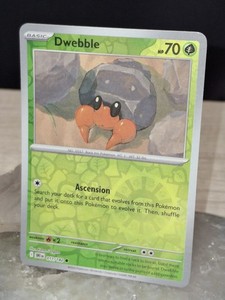 NM Dwebble 011/182 Pokémon Destined Rivals Reverse Holo NM/M