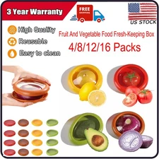 Fruit And Vegetable Food Fresh-Keeping Box,Avocado Keeper Onion Storager L.ot