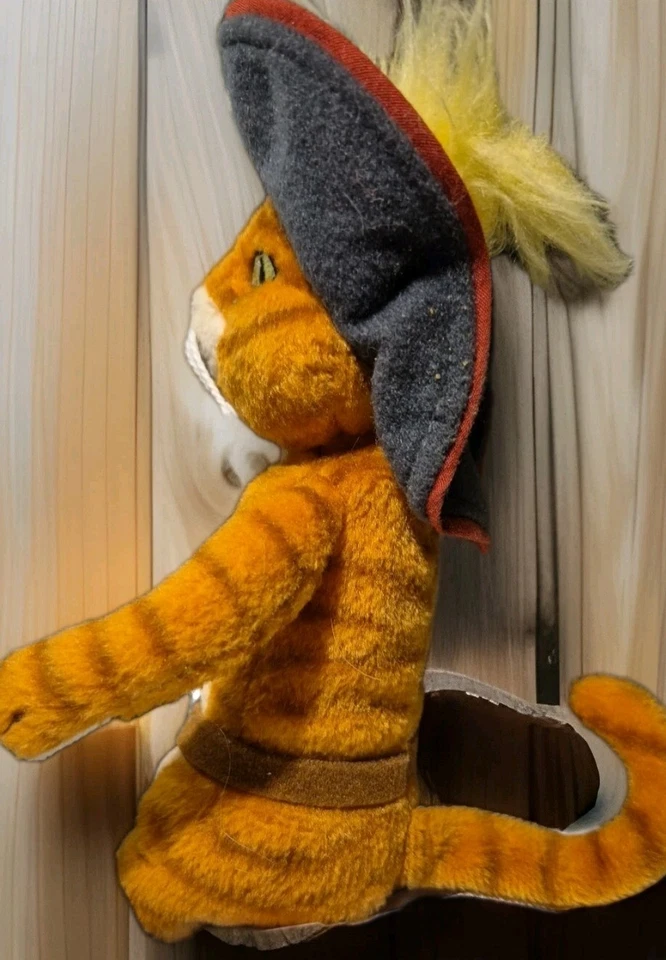 TY Beanie Baby - El Gato con Botas el Gato (8.5" Peluche) Hecho a Mano en China 2007 Foto 4 de 4