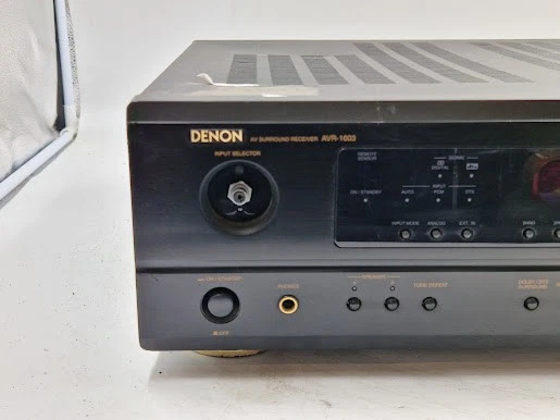DENON AVR-1603 AV Receiver - Untested, Signs of Use, Vintage Audio - Image 2 of 4