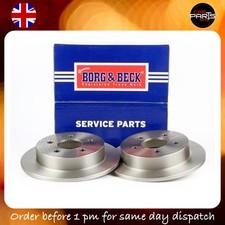 FRENO PER CHEVROLET ALERO TRANS SPORT IMPALA COPPIA DISCHI POSTERIORI BORG & BECK