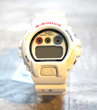 Casio G-Shock DW6900MT-7ER Collab Be@rbrick Quarzuhr weiß, unbenutzt in OVP