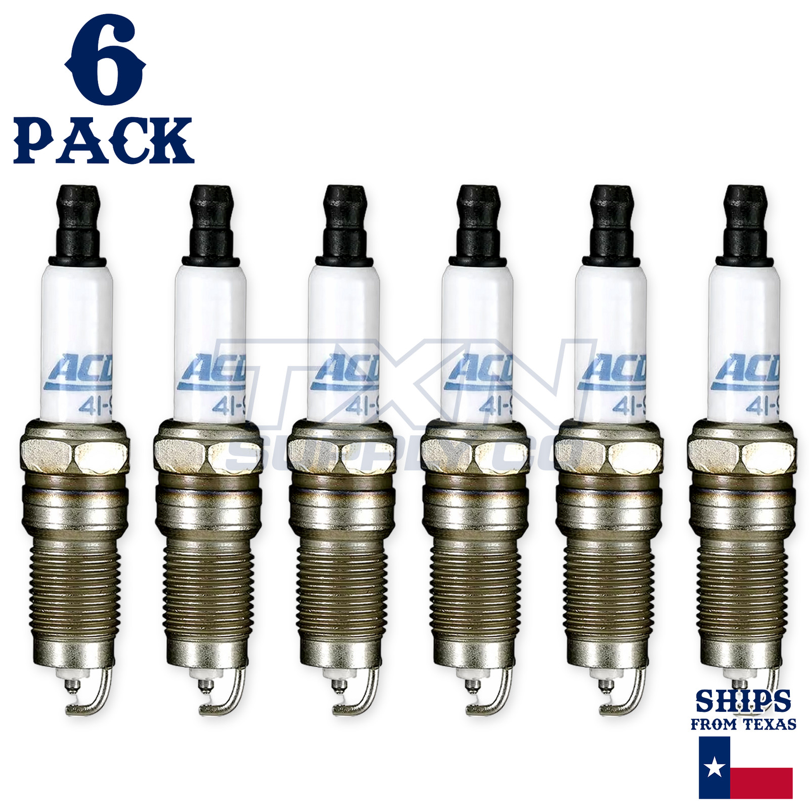 1994-1995 Oldsmobile Cutlass Ciera 3.1L ACDelco Spark Plugs - 6 Pack
