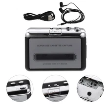  Portable Cassette Tape Transverter Usb Cassette Tape Converter Mp3 High