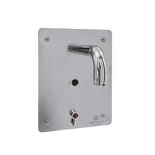 MISCELATORE A FOTOCELLULA PER LAVABO A CANALE Alim. Batteria 6V Litio