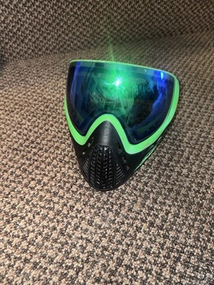 Virtue VIO Paintball Mask/Goggles Black/Green