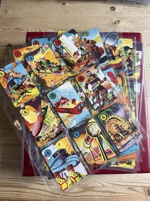 1953 VINTAGE ORIGINAL DAN DARE FULL SET 44 KARTEN ALIENS SCIENCE FICTION (USF2)
