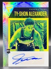 2020-21 Panini Flux #FRS-TSA Ty-Shon Alexander Flux Rookie Signatures