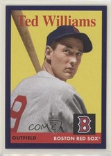 2019 Topps Archives 1958 Design Purple 87/175 Ted Williams #24 HOF 2k3