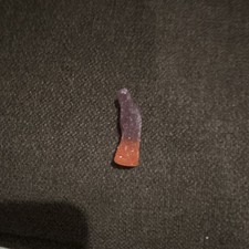 Purple  Orange Surf-Tumbled Sea Glass Piece - Tumbled Beach Glass Find
