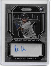 2022 Panini Prizm Baseball Chas McCormick Autograph RC #RA-CM