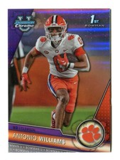 2023 Bowman University Chrome #29 Antonio Williams Refractor Clemson Tigers