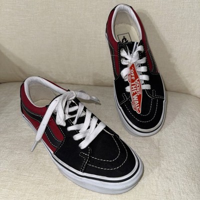 VANS Old Skool Youth Red & Black Size US Men s 4.5 Women s 6 Shoes Sneakers NWT